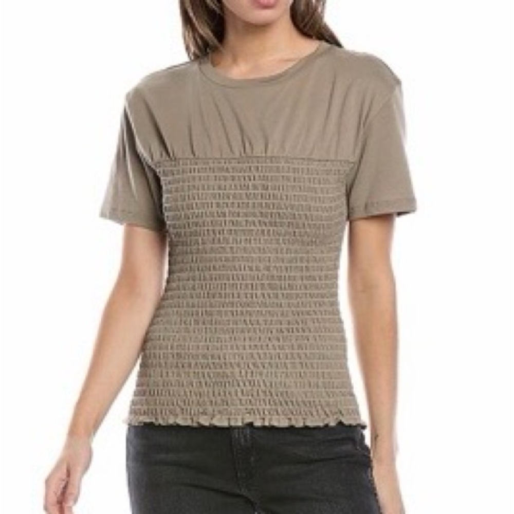 Rag & Bone Smocked Tee
